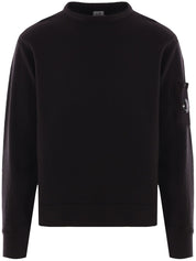 C.P. Company Sweaters Black crew neck