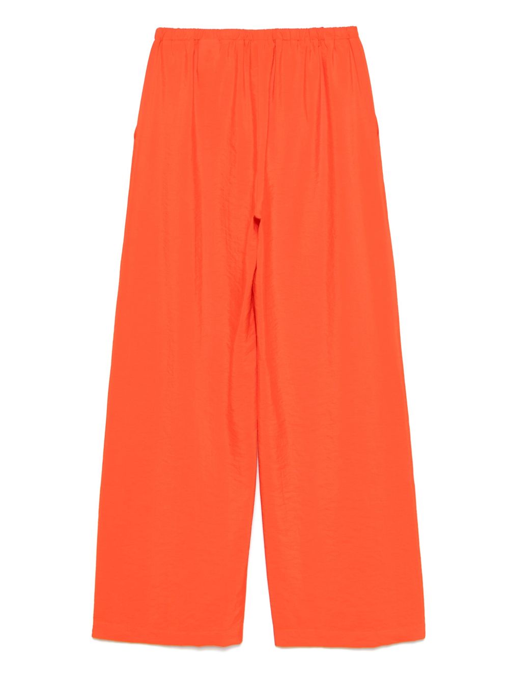 Pantalon Alysi en soie mélangée orange