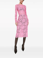 Dolce & Gabbana Dresses Pink lace sheath