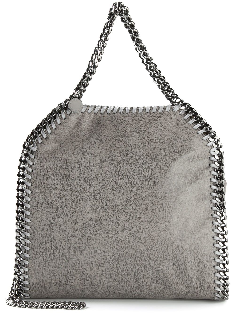 Sacs Stella McCartney. Mini sac fourre-tout Falabella gris