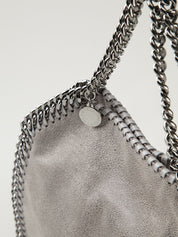 Sacs Stella McCartney. Mini sac fourre-tout Falabella gris