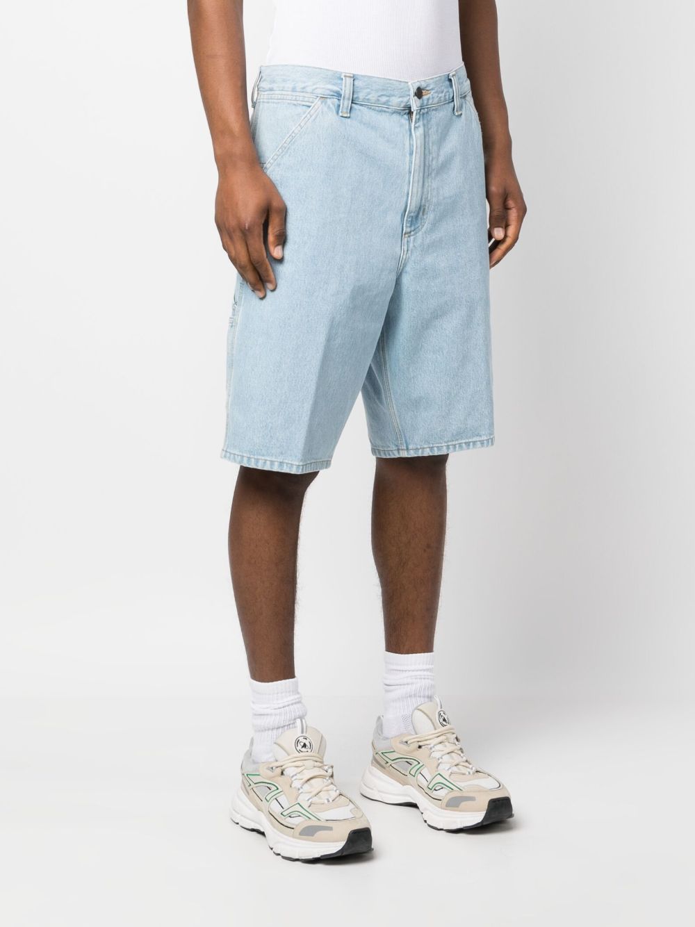 Carhartt Wip Main Shorts Clear Blue denim