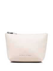 Brunello Cucinelli Wallets Ivory leather zip