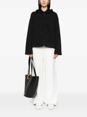 Emporio Armani Sweaters Black zip hoodie