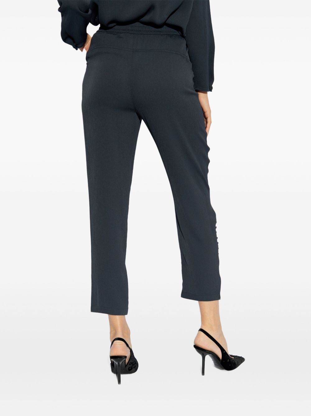 Pantalon Emporio Armani bleu avec taille élastique