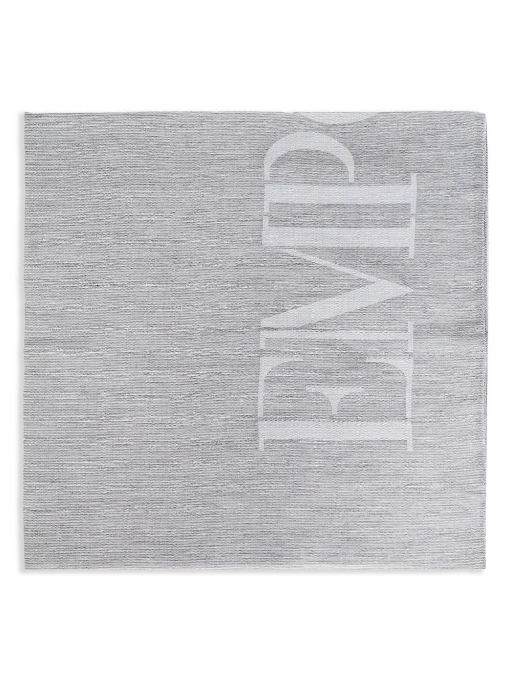 Emporio Armani Scarfs Grey