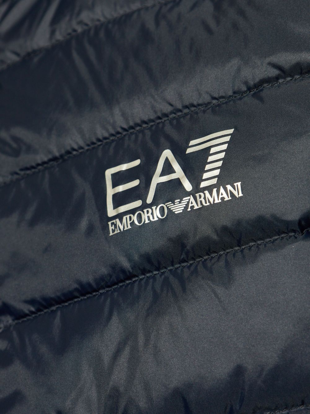 EA7 Jackets Blue down vest