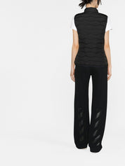 EA7 Jackets Black quilted down vest