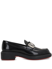 Christian Louboutin Urban Moc Lock loafers — black