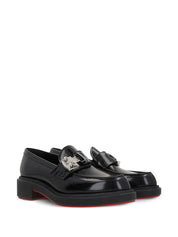 Christian Louboutin Urban Moc Lock loafers — black