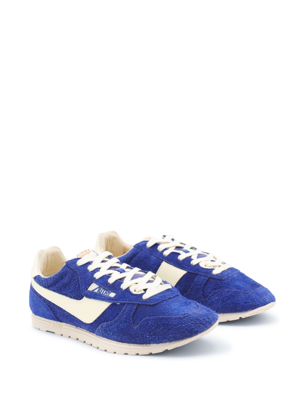 Autry Sneakers Blue suede finish