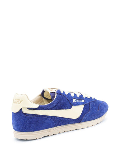 Autry Sneakers — Blue Suede Finish