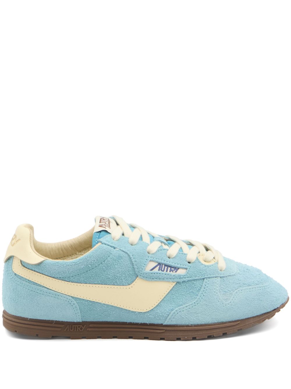 Autry Sneakers Clear Blue — Women's Leather Sneakers