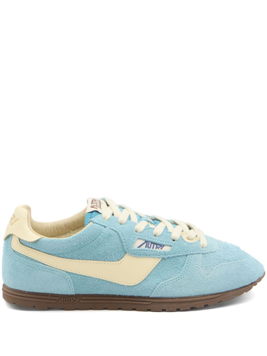 Autry Sneakers Clear Blue — Women's Leather Sneakers