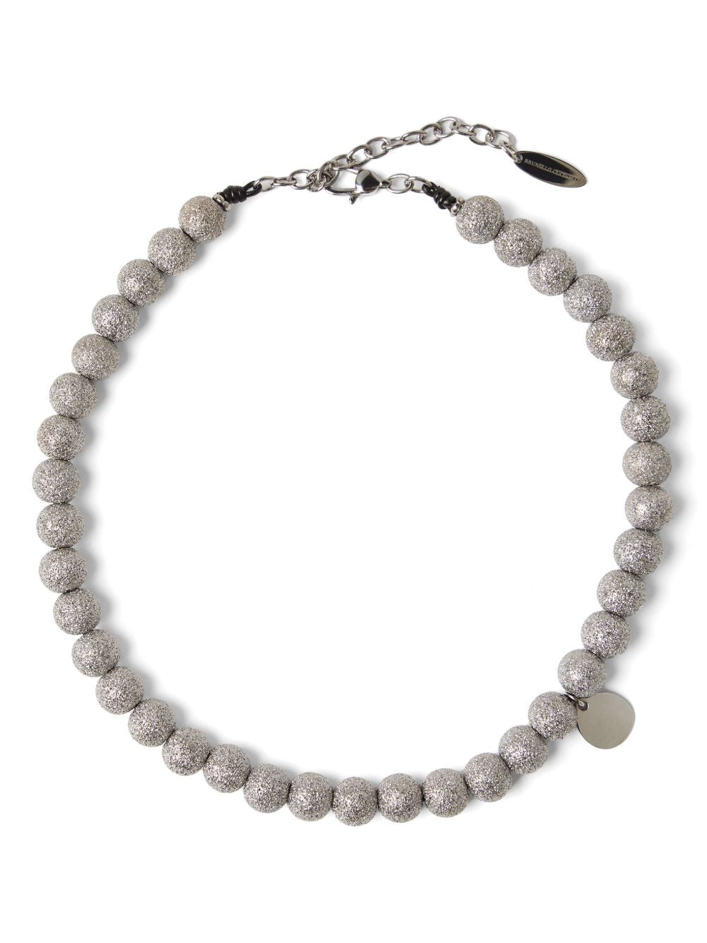 Brunello Cucinelli Bijoux Silver necklace in 925 sterling