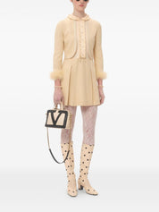 Sacs Valentino Garavani. Sac de voyage en cuir blanc