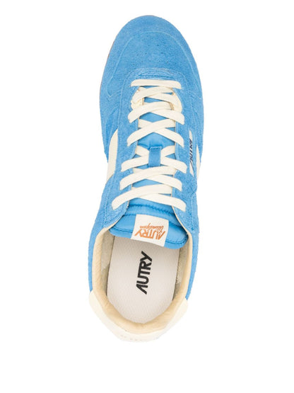 AUTRY Sneakers Blue — Classic Men’s Leather Sneakers
