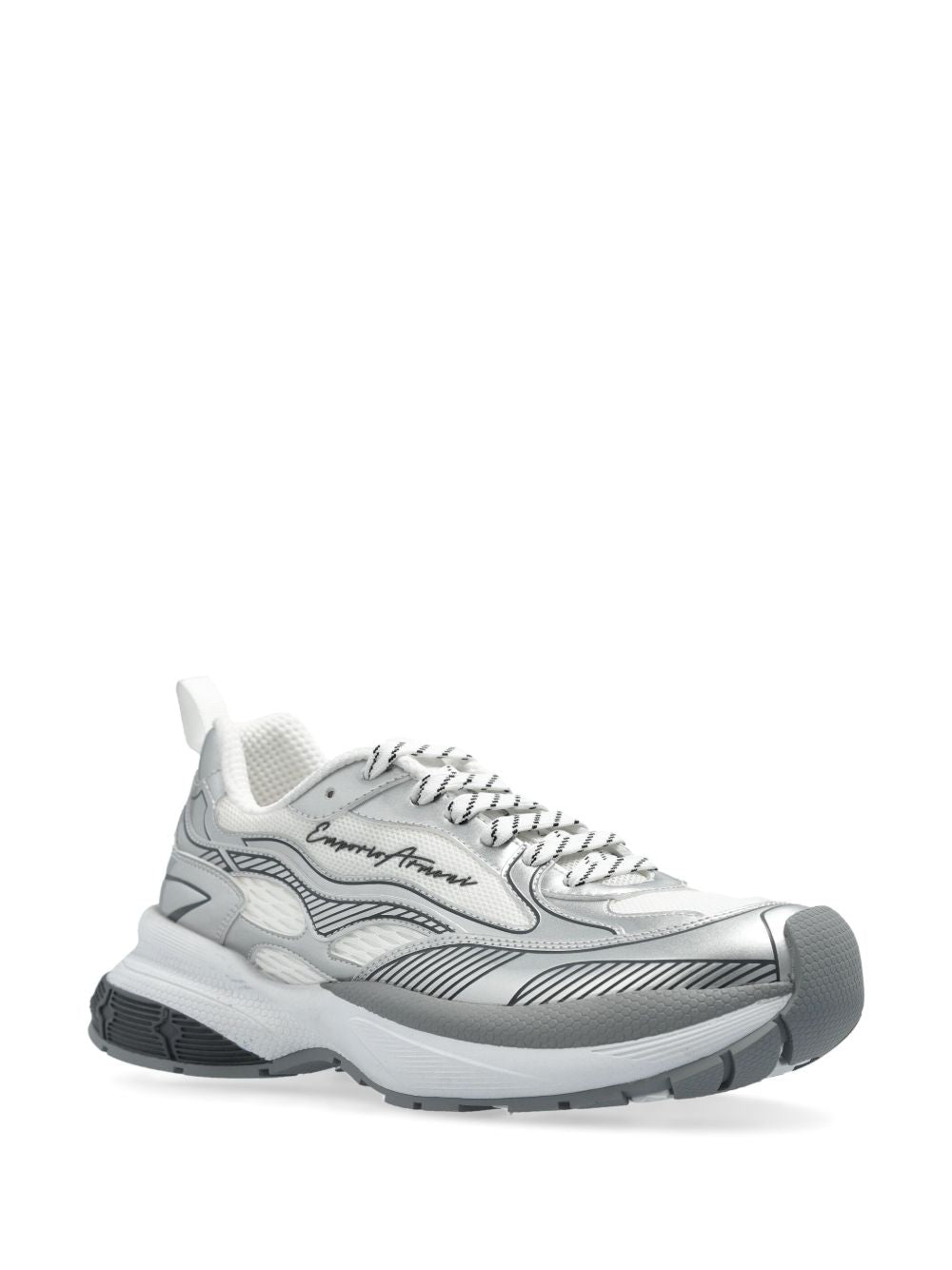 EMPORIO ARMANI EXCLUSIVE Sneakers Silver