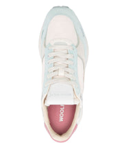 Baskets Woolrich bleu clair