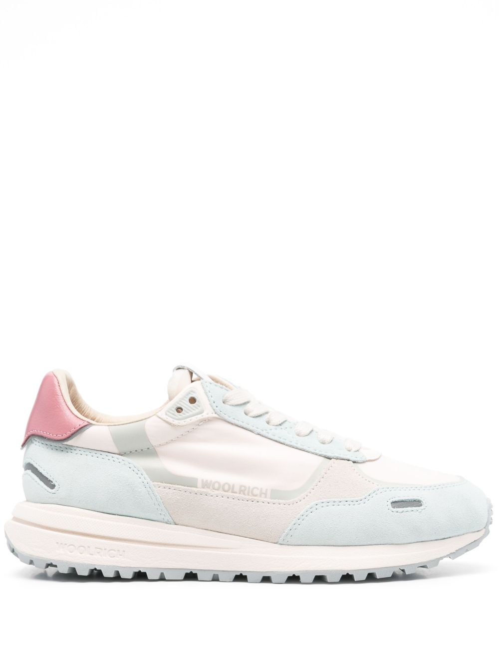 Baskets Woolrich bleu clair