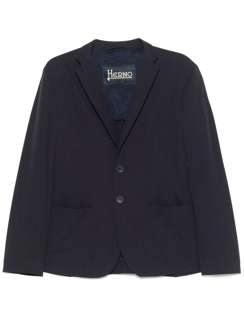 Vestes Herno Bleu coupe ajustée
