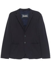 Vestes Herno Bleu coupe ajustée