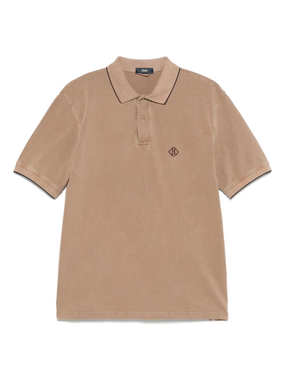 HERNO T-shirts et Polos Herno Polo en coton camel