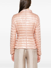 Herno Coats Pink ultralight nylon down jacket