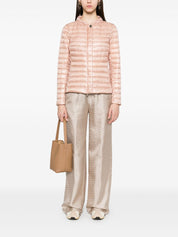 Herno Coats Pink ultralight nylon down jacket