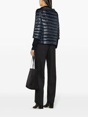 Herno Jackets Blue reversible down jacket