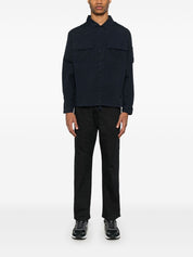 C.P. Company Jackets Blue with press-stud fastening