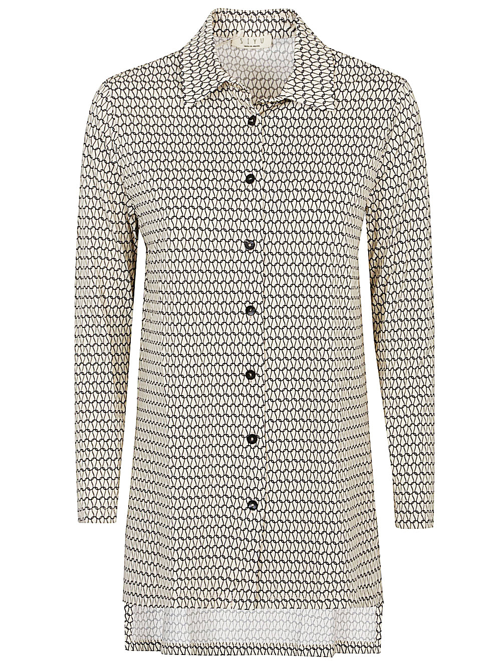 Siyu Shirts Beige viscose relaxed fit