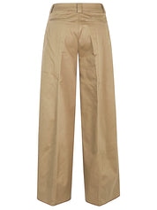 LO ÚLTIMO Pantalón Verde cintura alta pierna ancha