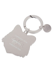 Maison Kitsuné Bold Fox Head keyring in enamelled metal