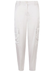 Via Masini 80 Trousers Light Grey