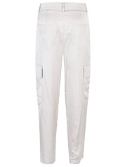 Via Masini 80 Trousers Light Grey