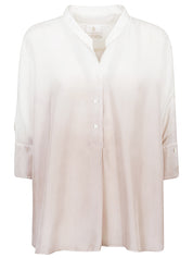 Chemises TRAME AUREE Chemise en soie beige