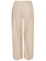 Via Masini 80 Trousers Beige
