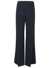 Via Masini 80 Trousers Blue straight leg