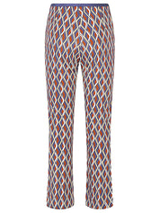 Pantalon Siyu Bordeaux coupe droite