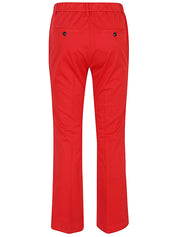 Red Cotton Trousers — I Love My Pants