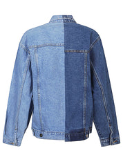 E.L.V. Denim Coats Blue jacket