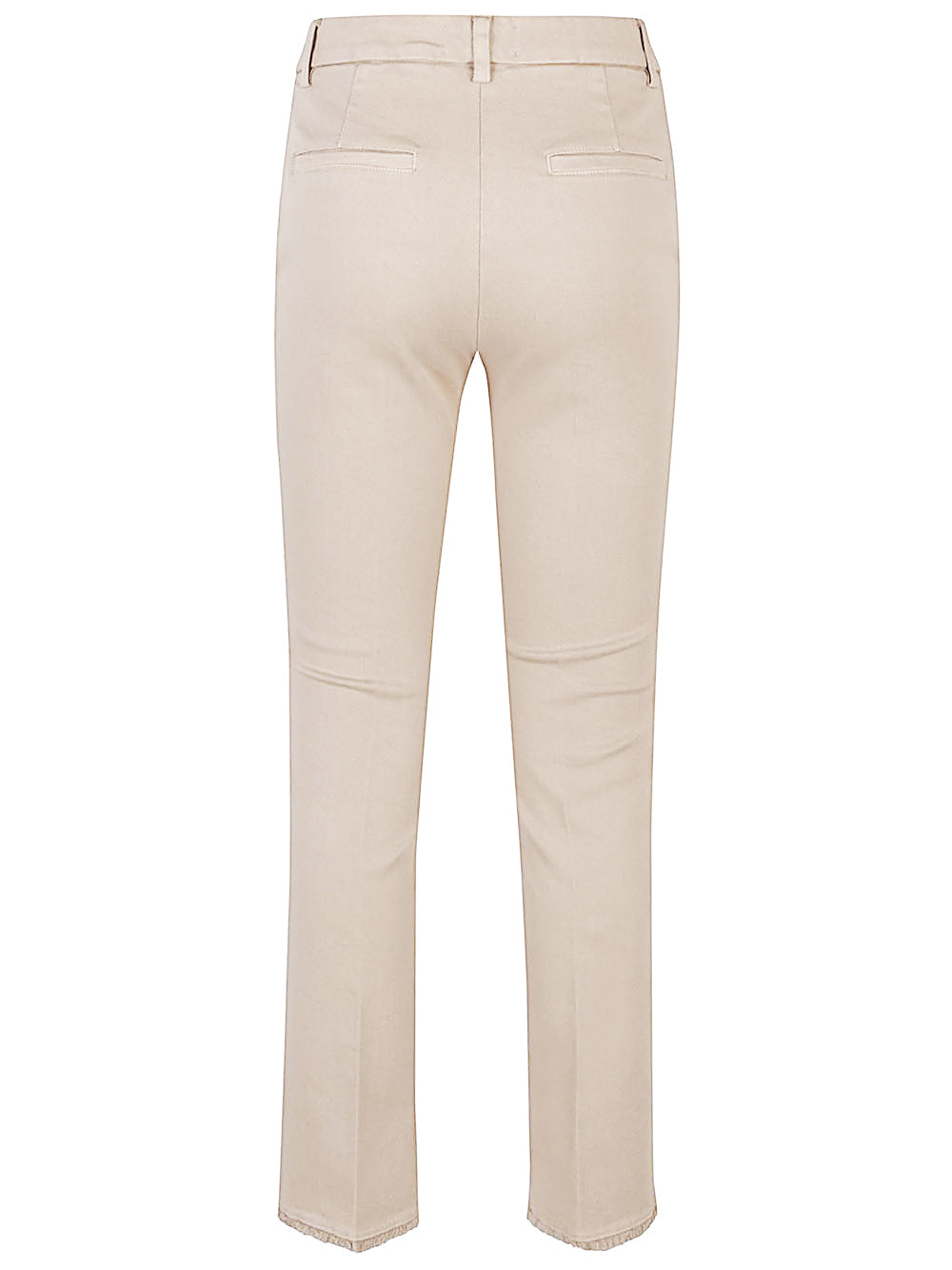 Pantalones Via Masini 80 Beige pierna recta