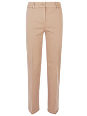 Via Masini 80 Trousers Beige