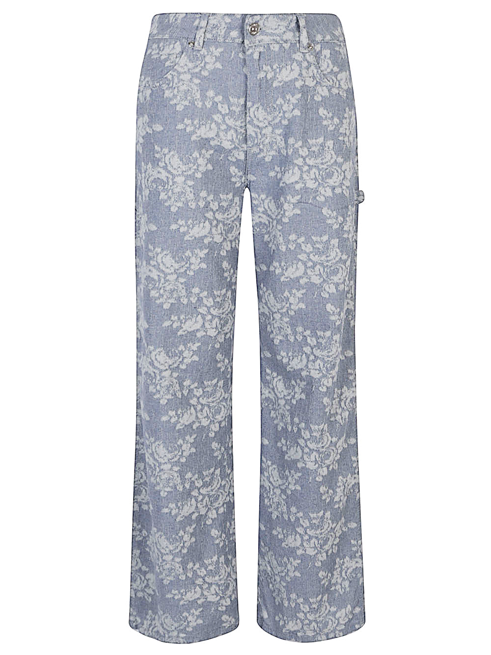 J'aime mon pantalon Jeans bleu clair coupe droite