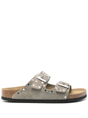 Birkenstock Arizona Suede Sandals — Dove Grey Women