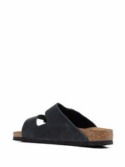 Birkenstock Sandals Black leather Arizona narrow fit
