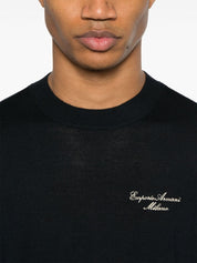 Emporio Armani Sweaters Blue