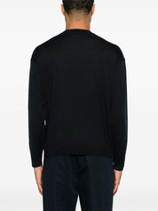 Emporio Armani Sweaters Blue