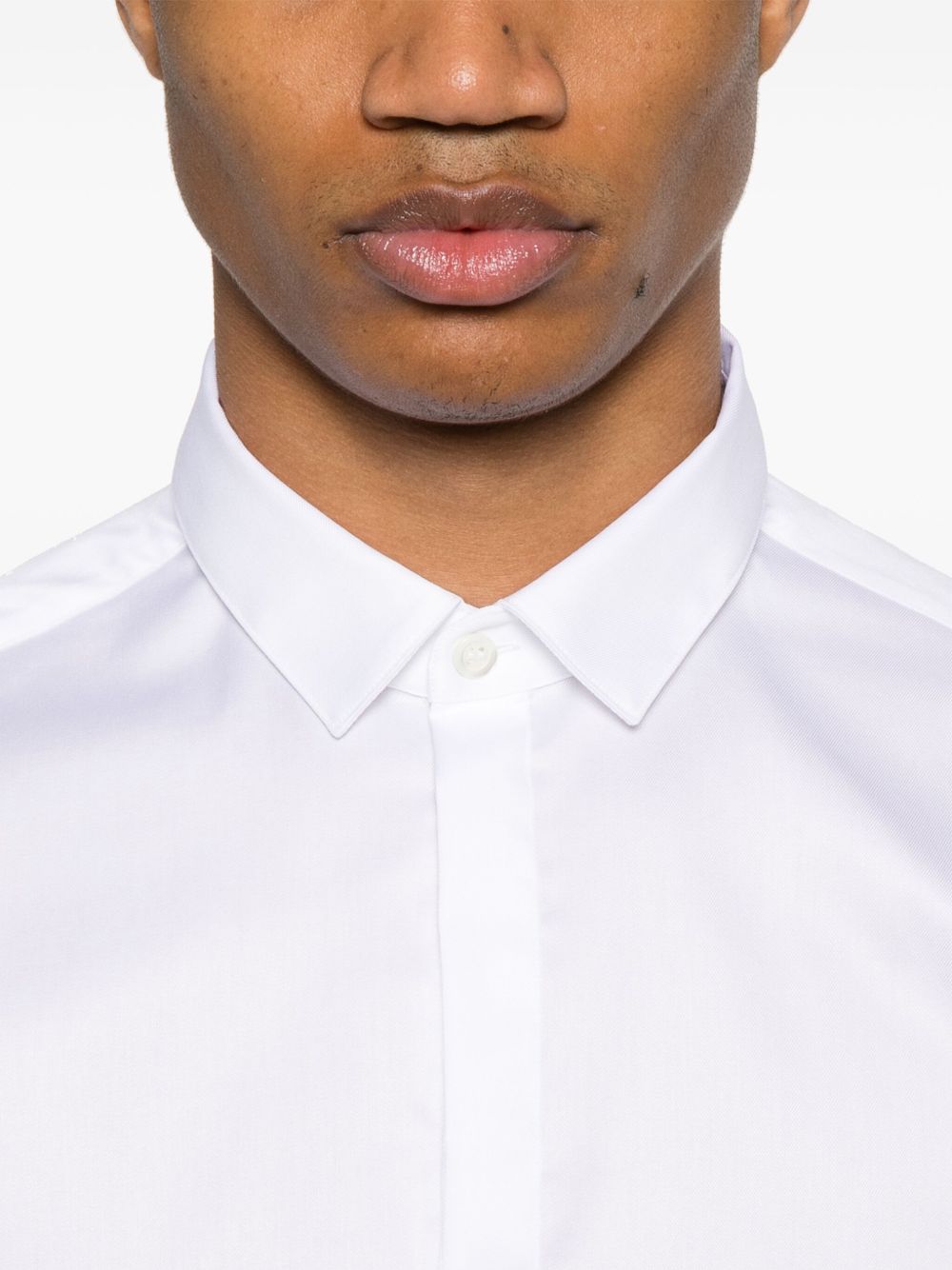 Camisas Emporio Armani Cuello clásico blanco